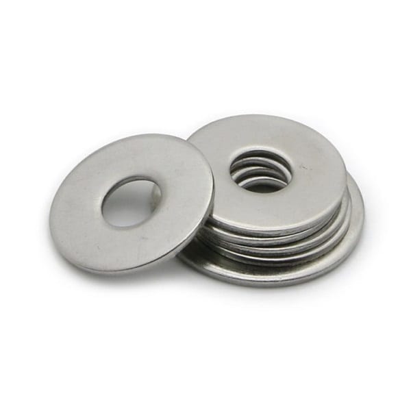 Qty 100 Stainless Steel Fender Washer 3/8 x 1 