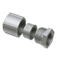3 piece coupling for rigid and IMC