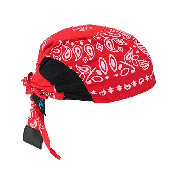 Red Paisley Arctic Radwear Cooling Headband 