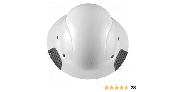 LIFT Safety HDFM-17KG DAX Carbon Fiber Hard Hat, Black Matte Full Rim
