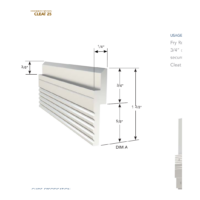 Fry Reglet Millwork_Cleat_Submittal profile