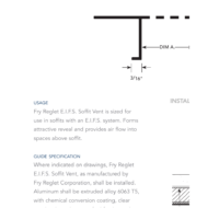 Fry Reglet Stucco_PCS_EIFS_Soffit_Submittal profile